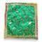 Cloth Pooja Mat Aasan Decorative Silk Mix Fabric Cloth for God Goddess Idol Puja Asan Mandir Temple Home Office Decor Base Chowki Asana Indian Festival Diwali Decoration - Housewarming Gift